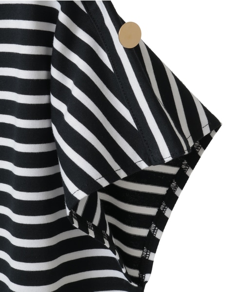 ゴールドボタントップス 詳細画像 ホワイト×ブラック 15