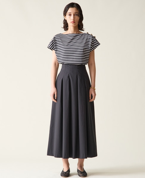 ゴールドボタントップス 詳細画像 ホワイト×ブラック 4