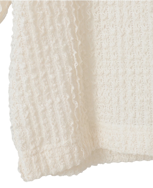 レースカットソー 詳細画像 オフホワイト 9