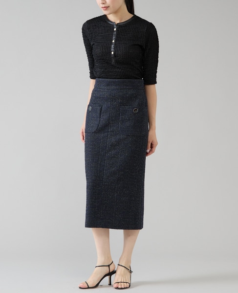 レースカットソー 詳細画像 ブラック 3