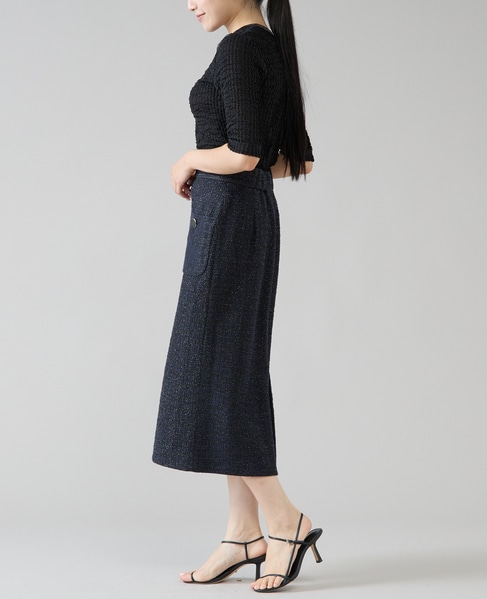 レースカットソー 詳細画像 ブラック 4