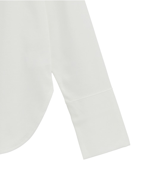 スリットスリーブトップス 詳細画像 ホワイト 4