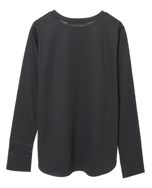 スリットスリーブトップス 詳細画像 ブラック 2