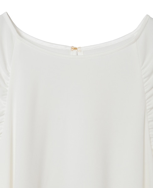 ギャザードルマンブラウス 詳細画像 ホワイト 3