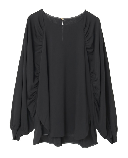 ギャザードルマンブラウス 詳細画像 ブラック 1