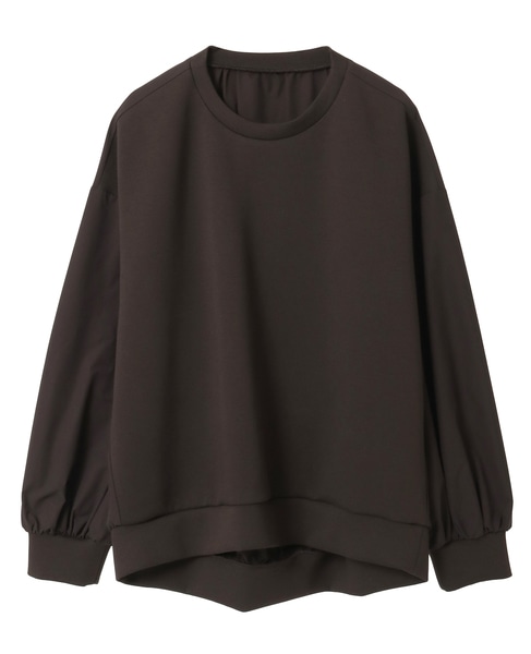 タフタスリーブスウェットプルオーバー 詳細画像 ブラウン 1