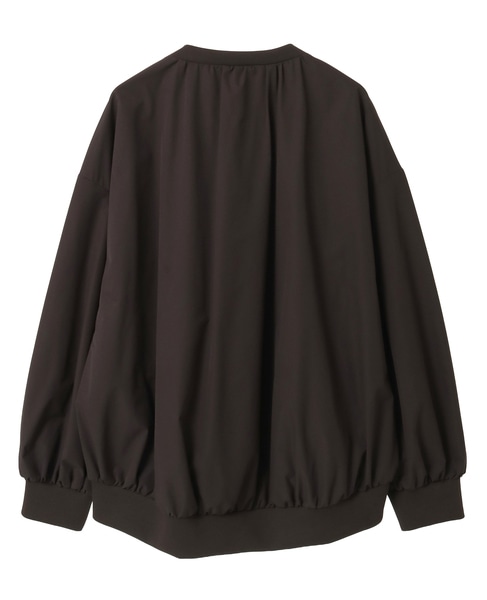 タフタスリーブスウェットプルオーバー 詳細画像 ブラウン 2