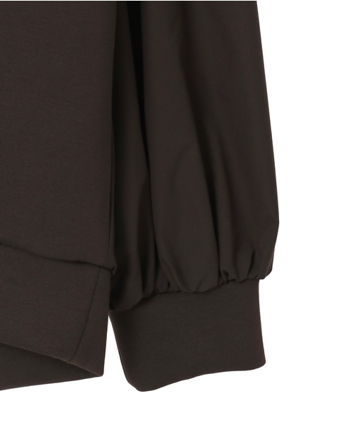 タフタスリーブスウェットプルオーバー 詳細画像 ブラウン 4