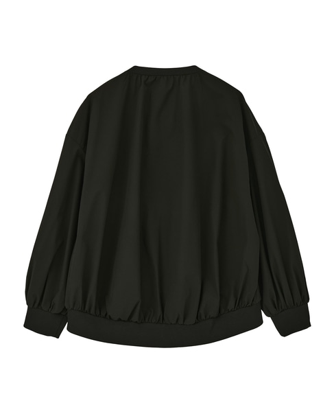 タフタスリーブスウェットプルオーバー 詳細画像 ブラック 14