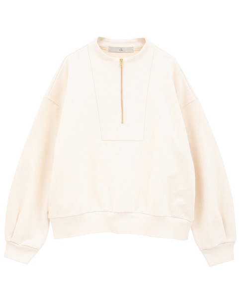 ZIPプルオーバー 詳細画像 オフホワイト 1