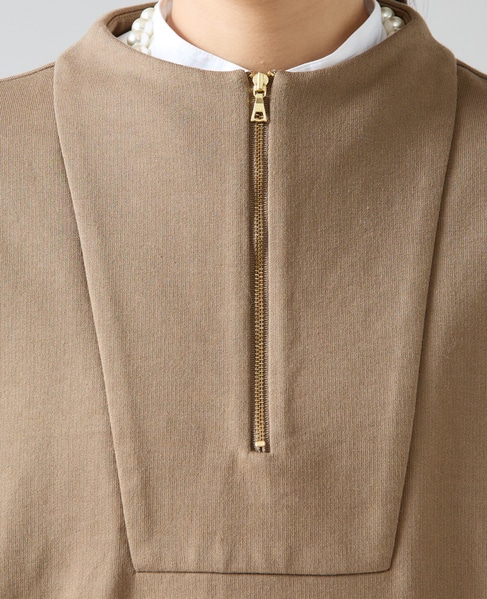 ZIPプルオーバー 詳細画像 モカ 12