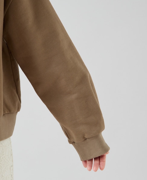 ZIPプルオーバー 詳細画像 モカ 13