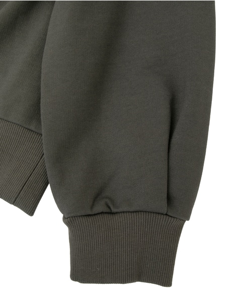 ZIPプルオーバー 詳細画像 チャコールグレー 4