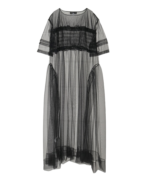 【ESTHE/エステ】ワンピース (252-3105a) 詳細画像 ブラック 2