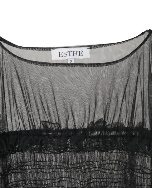 【ESTHE/エステ】ワンピース (252-3105a) 詳細画像 ブラック 3