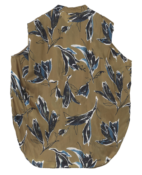 【SACRA/サクラ】プリントブラウス 詳細画像 ベージュ 2