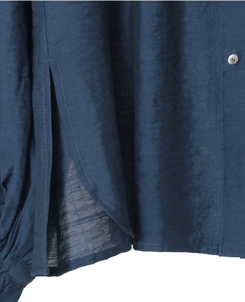 【MARILYN MOON/マリリンムーン】フリルブラウス 詳細画像 ブルー 5