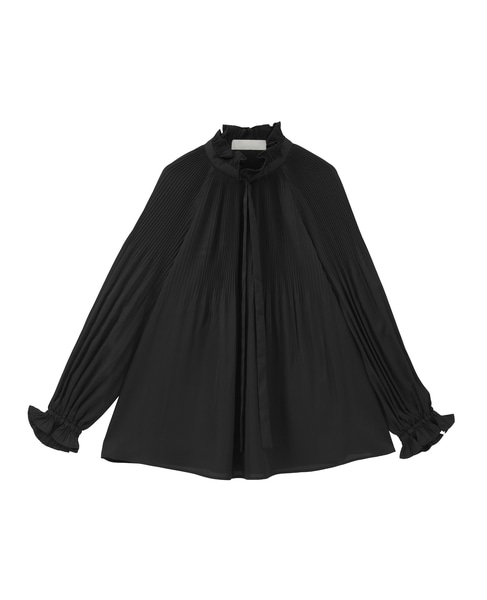 【MARILYN MOON/マリリンムーン】フリルブラウス 詳細画像 ブラック 1
