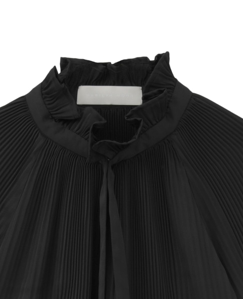 【MARILYN MOON/マリリンムーン】フリルブラウス 詳細画像 ブラック 3