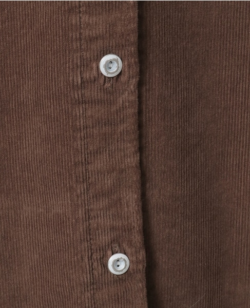 【HEALTHY DENIM/ヘルシーデニム】シャツ（Almond） 詳細画像 ブラウン 7