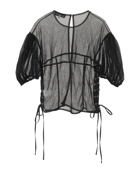 【ESTHE/エステ】ブラウス (252-3103a) 詳細画像 ブラック 2