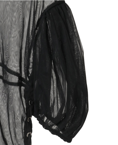 【ESTHE/エステ】ブラウス (252-3103a) 詳細画像 ブラック 4