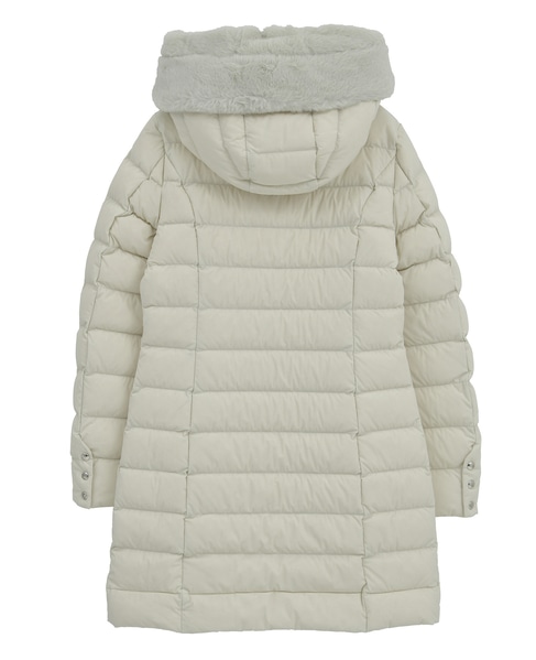 【CAPE HORN/ケープホーン】ダウンコート（SANTACRUZ ECOFUR） 詳細画像 アイボリー 2