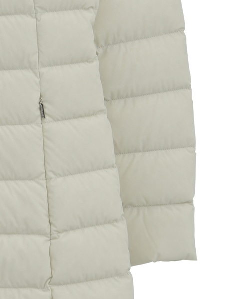 【CAPE HORN/ケープホーン】ダウンコート（SANTACRUZ ECOFUR） 詳細画像 アイボリー 4