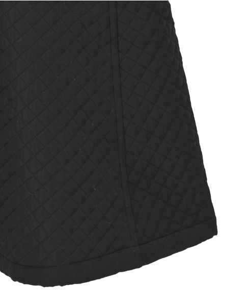 【Bilitis dix-sept ans/ビリティス・ディセッタン】Quilting Hooded Coat 詳細画像 ブラック 5