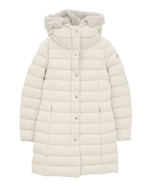 【CAPE HORN/ケープホーン】ダウンコート（SANTACRUZ ECOFUR） 詳細画像 アイボリー 1