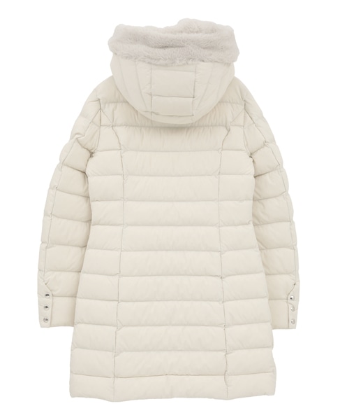 【CAPE HORN/ケープホーン】ダウンコート（SANTACRUZ ECOFUR） 詳細画像 アイボリー 2