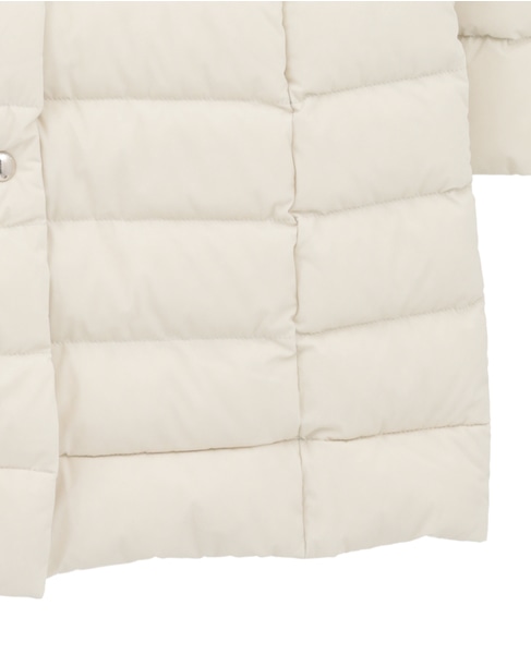 【CAPE HORN/ケープホーン】ダウンコート（SANTACRUZ ECOFUR） 詳細画像 アイボリー 5