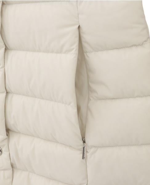 【CAPE HORN/ケープホーン】ダウンコート（SANTACRUZ ECOFUR） 詳細画像 アイボリー 8