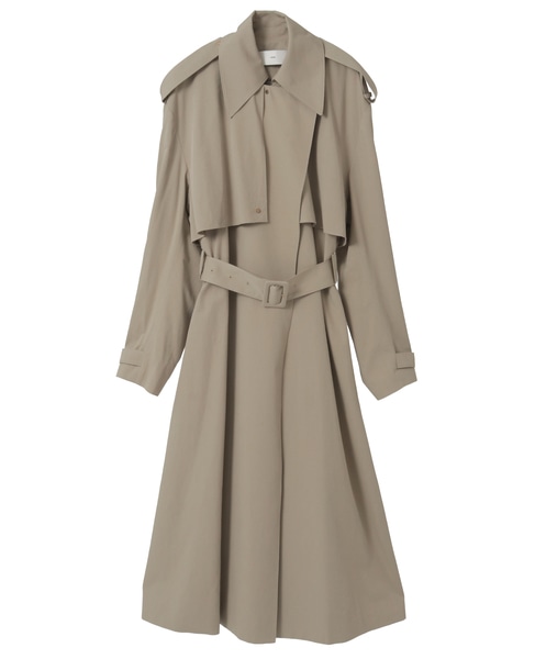 【LEHA/レハ】MAPLE TRENCH COAT(DR4WC001) 詳細画像 ベージュ 10