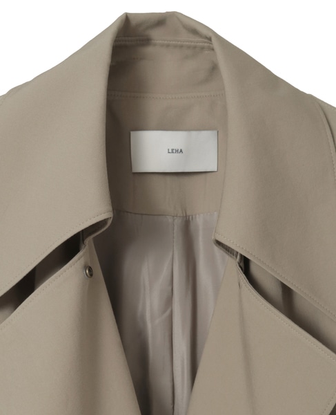 【LEHA/レハ】MAPLE TRENCH COAT(DR4WC001) 詳細画像 ベージュ 3