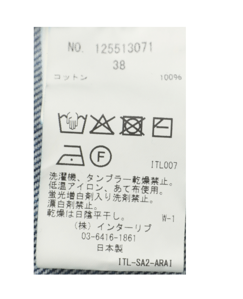 【SACRA/サクラ】デニムジャケット 詳細画像 ブルー 7