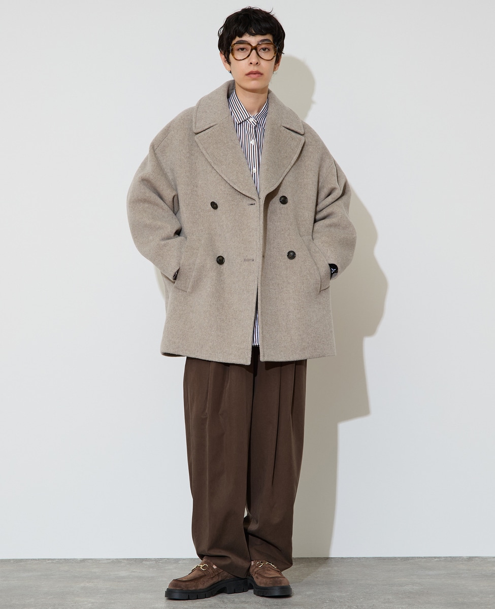 別注》【TICCA/ティッカ】ピーコート(TBEA-242)｜Liesse（リエス