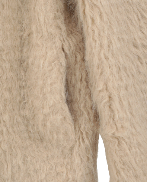 【LEHA/レハ】BEIGE FAUX FUR HALF COAT(DR4FC001) 詳細画像 ベージュ 7