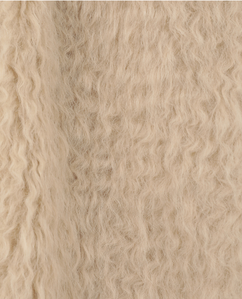 【LEHA/レハ】BEIGE FAUX FUR HALF COAT(DR4FC001) 詳細画像 ベージュ 8