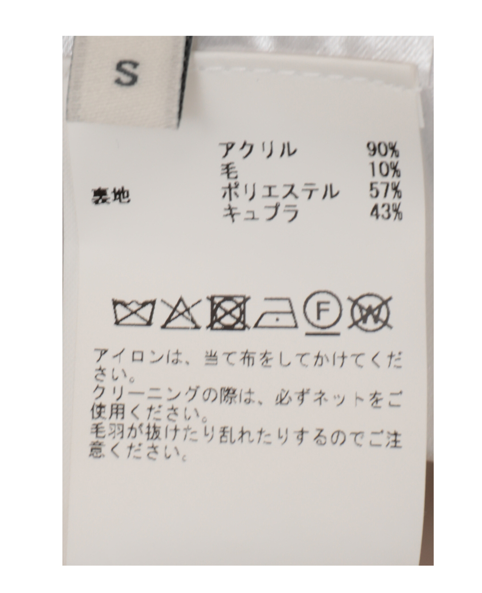 【LEHA/レハ】BEIGE FAUX FUR HALF COAT(DR4FC001) 詳細画像 ベージュ 7