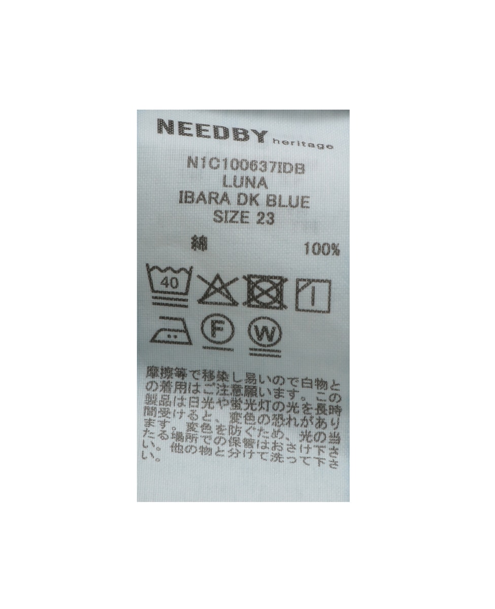 【NEEDBY heritage/ニードバイヘリテージ】LUNA (N1C100637IDB) 詳細画像 ブルー 6