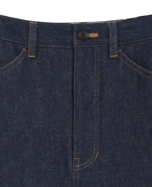 【Bilitis dix-sept ans/ビリティス・ディセッタン】Denim Maxi Skirt 詳細画像 ブルー 3