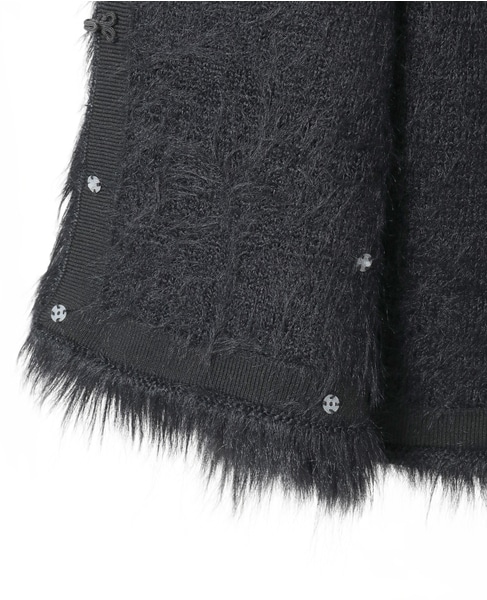 【MARILYN MOON/マリリンムーン】ファーベスト 詳細画像 ブラック 7