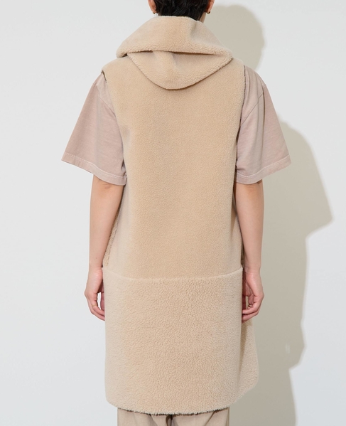 《別注》【RISLEY /リズレイ】ボアベスト 詳細画像 ライトベージュ 10