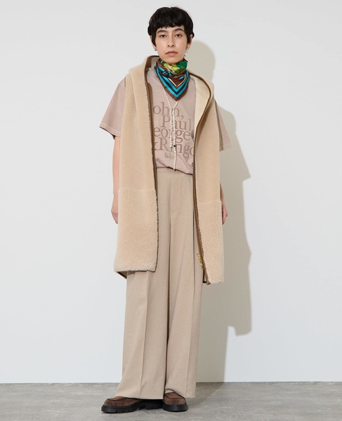 《別注》【RISLEY /リズレイ】ボアベスト 詳細画像 ライトベージュ 2