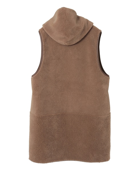 《別注》【RISLEY /リズレイ】ボアベスト 詳細画像 キャメル 9