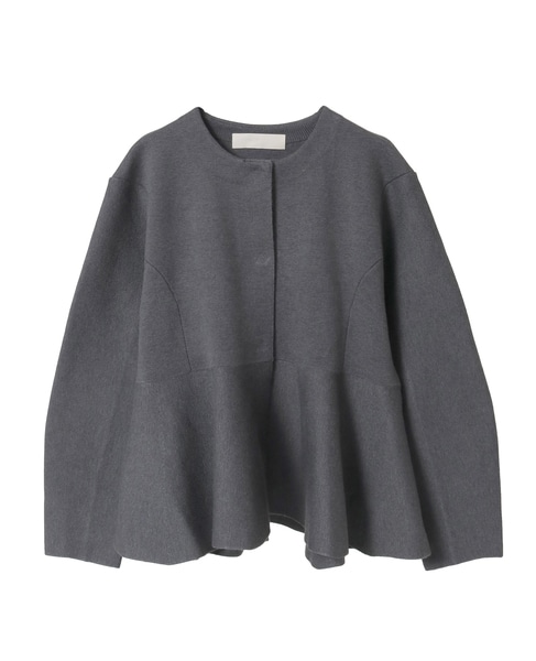 【MARILYN MOON/マリリンムーン】カーディガン 詳細画像 チャコールグレー 1