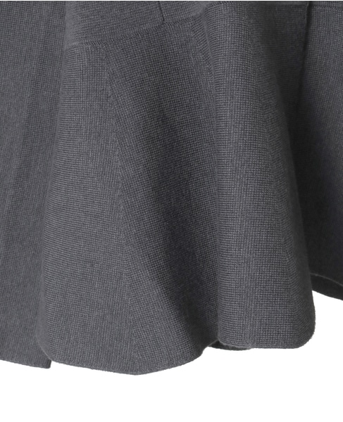 【MARILYN MOON/マリリンムーン】カーディガン 詳細画像 チャコールグレー 5