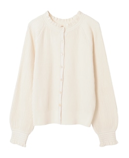 【MARILYN MOON/マリリンムーン】フリルカーディガン