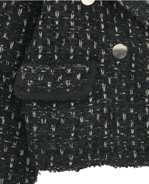 【TORRAZZO DONNA/トラッツォドンナ】カーディガン(6260-392) 詳細画像 ブラック 5